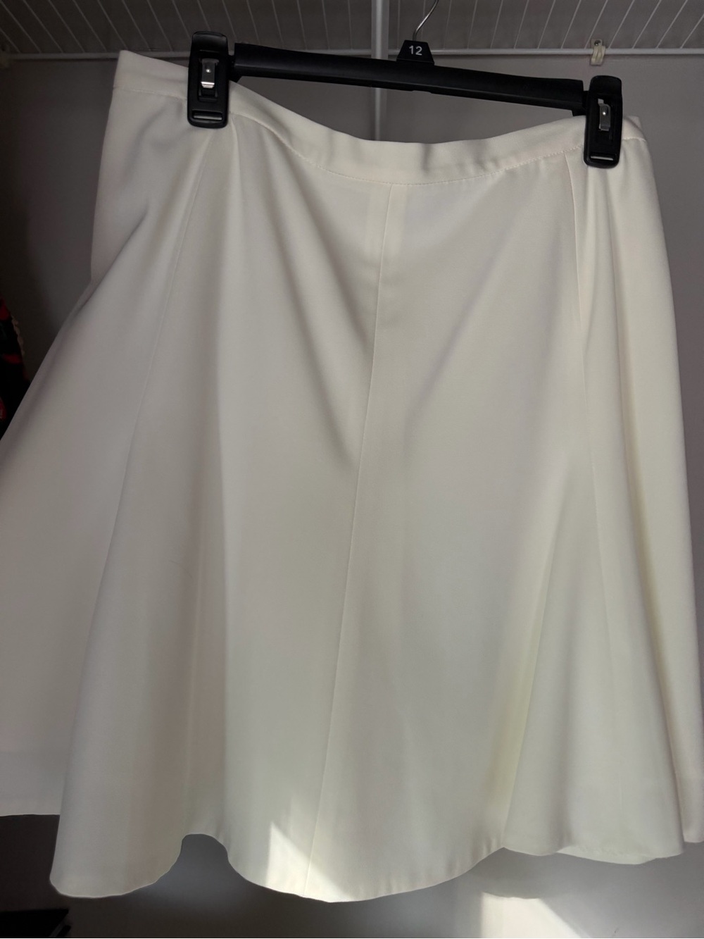 Gianni Bini Cream A-Line Skirt